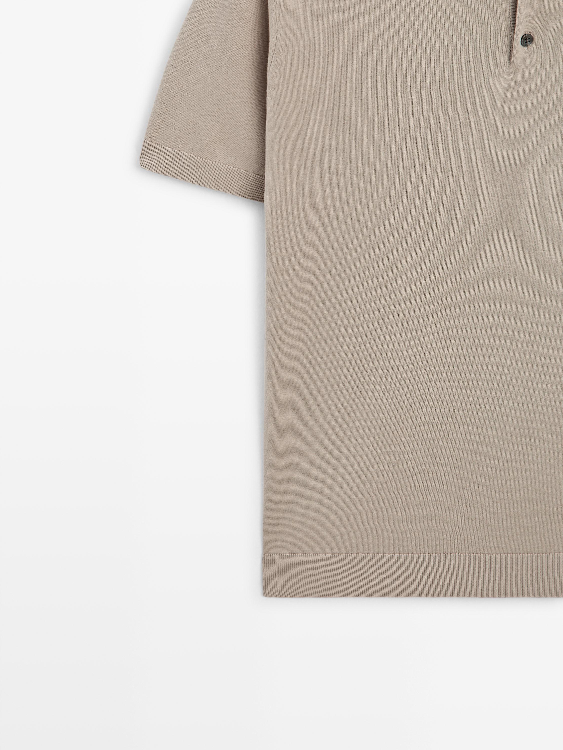 Polo en maille de coton